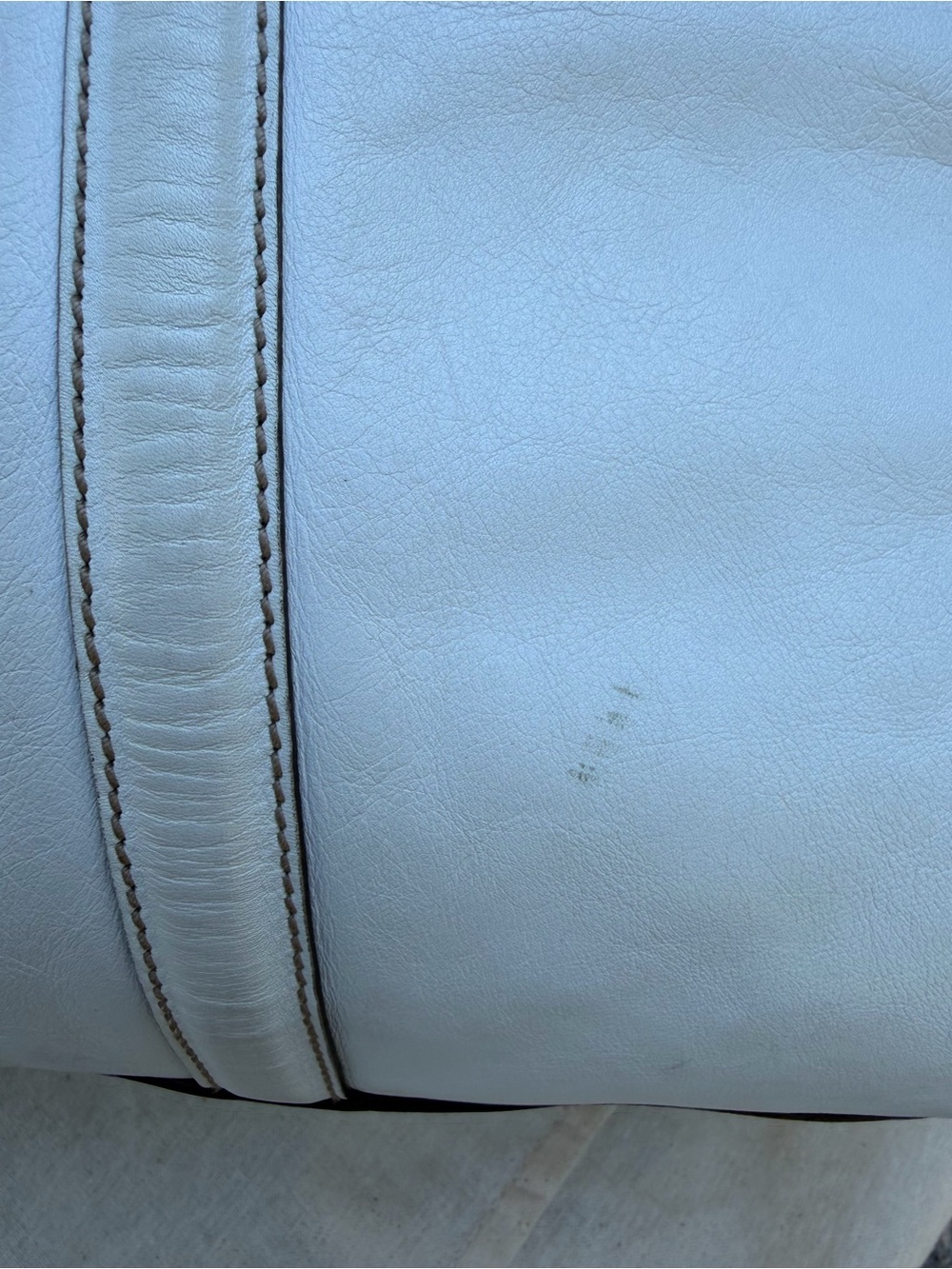 Gucci White Leather Britt Large Boston GG Shoulder Bag+Dust Bag - Picture 11 of 17
